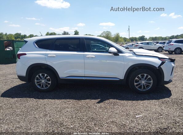 5NMS2CAD3LH155801 2020 HYUNDAI SANTA FE Белый Панорамный вид салона 360°