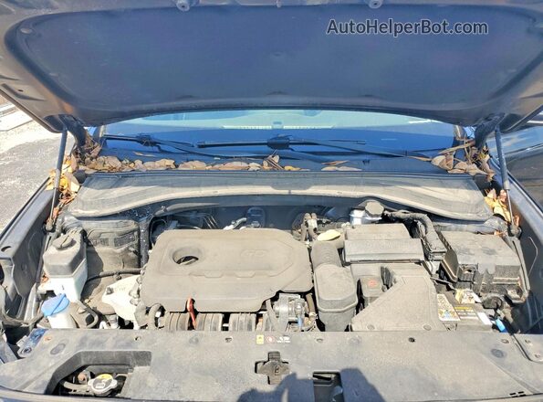 5NMS2CAD5KH049316 2019 HYUNDAI SANTA Черный Вид задней части салона