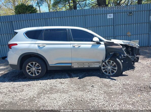 5NMS2CAD5KH071283 2019 HYUNDAI SANTA FE Silver Սալոնի հետևի տեսք