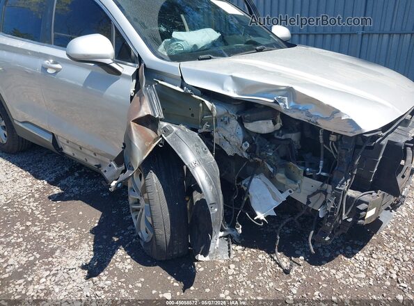 5NMS2CAD5KH071283 2019 HYUNDAI SANTA FE Silver Դիմացի տեսք