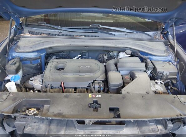 5NMS2CAD5LH142998 2020 HYUNDAI SANTA FE Blue Հետևի տեսք