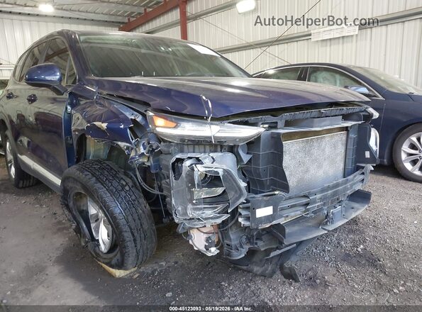 5NMS2CAD5LH142998 2020 HYUNDAI SANTA FE Blue Դիմացի տեսք