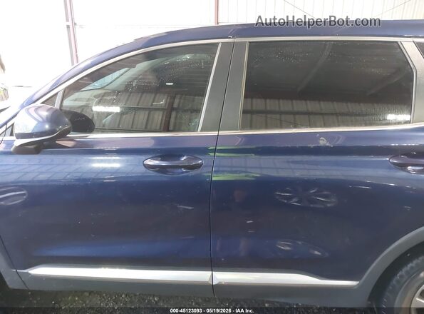 5NMS2CAD5LH142998 2020 HYUNDAI SANTA FE Blue Սալոնի 360 աստիճան տեսք