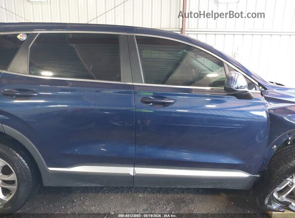 5NMS2CAD5LH142998 2020 HYUNDAI SANTA FE Blue Սալոնի հետևի տեսք