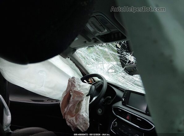5NMS2CAD7KH099828 2019 HYUNDAI SANTA FE Tan Front interior view