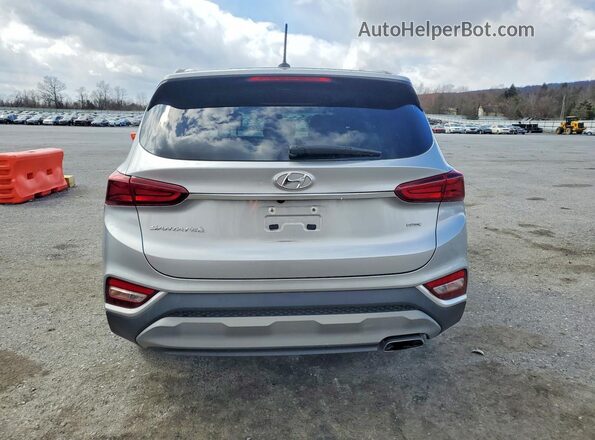 5NMS2CAD9LH279314 2020 HYUNDAI SANTA Silver Հետևի տեսք
