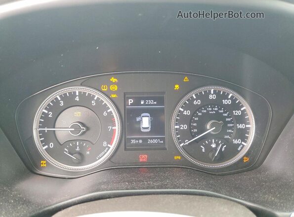 5NMS2CAD9LH279314 2020 HYUNDAI SANTA Silver Սարքավորումների վահանակի տեսք