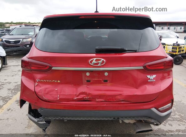 5NMS2CAD9LH297036 2020 HYUNDAI SANTA FE Red Вид спереду