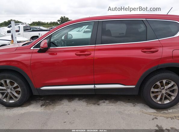 5NMS2CAD9LH297036 2020 HYUNDAI SANTA FE Red Панорамний вид салону 360°