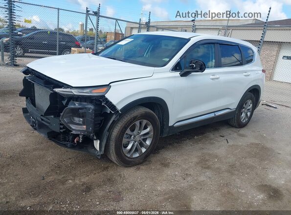 5NMS2CADXKH003285 2019 HYUNDAI SANTA FE White Front left