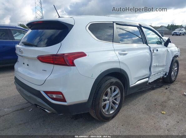 5NMS2CADXKH003285 2019 HYUNDAI SANTA FE White Rear right