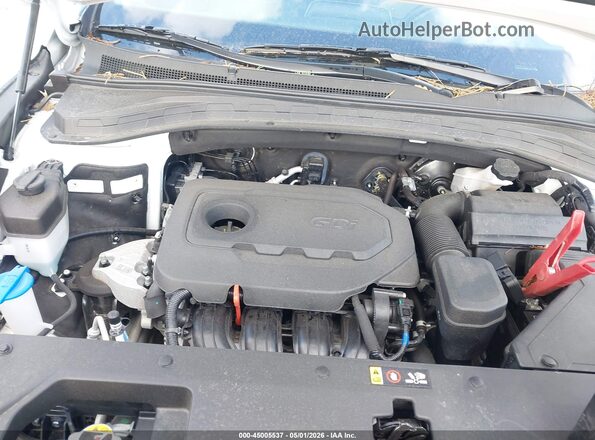 5NMS2CADXKH003285 2019 HYUNDAI SANTA FE White Rear view