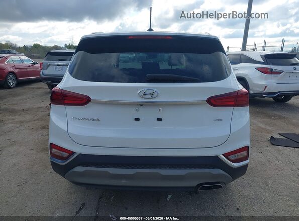 5NMS2CADXKH003285 2019 HYUNDAI SANTA FE White 
