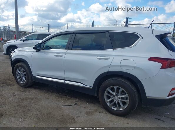 5NMS2CADXKH003285 2019 HYUNDAI SANTA FE White 360 interior view
