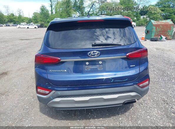 5NMS2CADXLH226072 2020 HYUNDAI SANTA FE Blue 