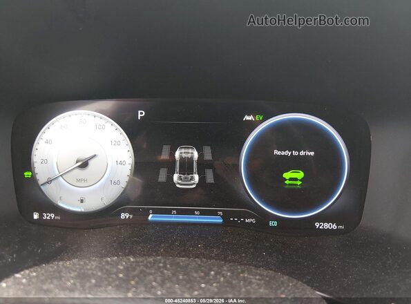 5NMS2DA13PH008654 2023 HYUNDAI SANTA FE HYBRID Black Հետևի նստատեղերի տեսք