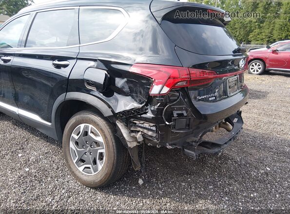 5NMS2DA13PH008654 2023 HYUNDAI SANTA FE HYBRID Black Դիմացի տեսք