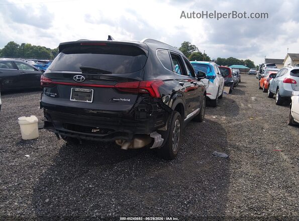 5NMS2DA13PH008654 2023 HYUNDAI SANTA FE HYBRID Black Հետևի աջ