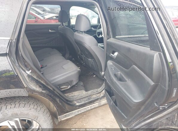 5NMS2DAJ0NH438400 2022 HYUNDAI SANTA FE Black Vista de la etiqueta del VIN