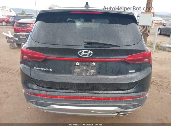 5NMS2DAJ0NH438400 2022 HYUNDAI SANTA FE Black 