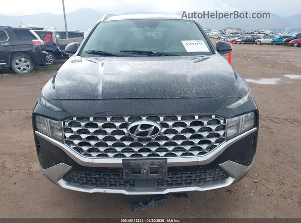5NMS2DAJ0NH438400 2022 HYUNDAI SANTA FE Black Vista del cuadro de instrumentos