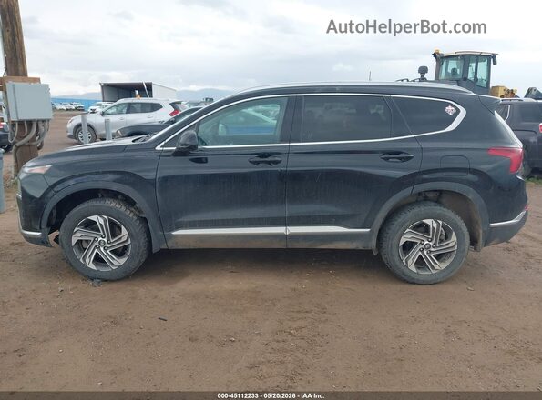 5NMS2DAJ0NH438400 2022 HYUNDAI SANTA FE Black Vista interior de 360 grados