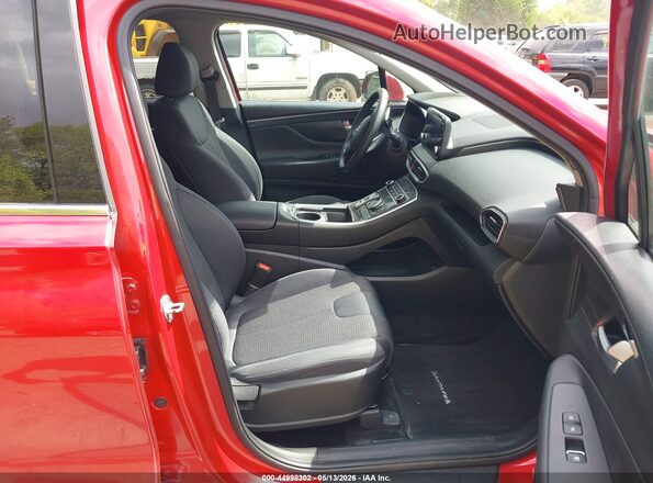 5NMS2DAJ1MH359896 2021 HYUNDAI SANTA FE Red წინა სალონის ხედი