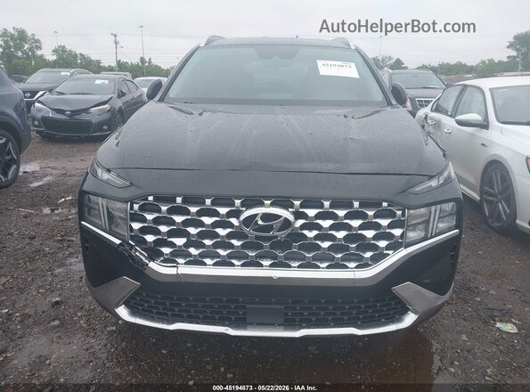 5NMS2DAJ2NH469339 2022 HYUNDAI SANTA FE Black Սարքավորումների վահանակի տեսք