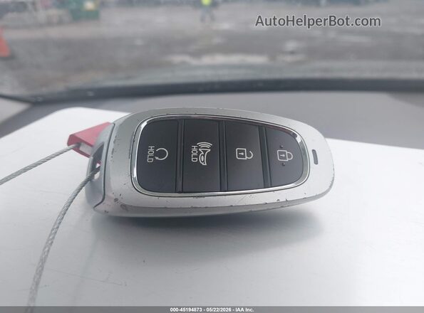 5NMS2DAJ2NH469339 2022 HYUNDAI SANTA FE Black Առջևի վահանակի տեսք