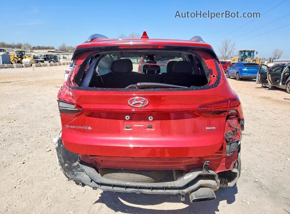 5NMS2DAJ3PH505395 2023 HYUNDAI SANTA Red Widok z tyłu