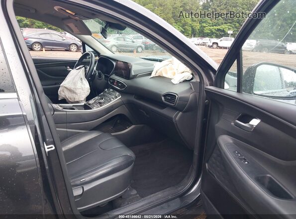 5NMS2DAJ4PH506636 2023 HYUNDAI SANTA FE Gray Widok wnętrza z przodu