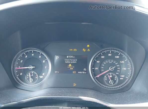 5NMS2DAJ5NH481856 2022 HYUNDAI SANTA FE Gray Widok tylnych siedzeń