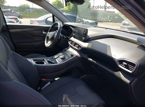 5NMS2DAJ5NH481856 2022 HYUNDAI SANTA FE Gray Widok wnętrza z przodu
