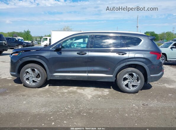 5NMS2DAJ5NH481856 2022 HYUNDAI SANTA FE Gray Widok wnętrza z tyłu