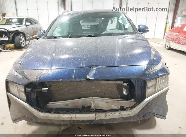 5NMS2DAJ5PH533070 2023 HYUNDAI SANTA FE Blue Dashboard view