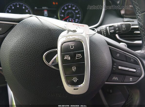 5NMS2DAJ5PH549365 2023 HYUNDAI SANTA FE Blue Առջևի վահանակի տեսք