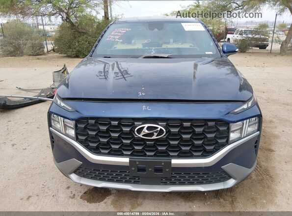 5NMS2DAJ5PH549365 2023 HYUNDAI SANTA FE Blue Սալոնի հետևի տեսք