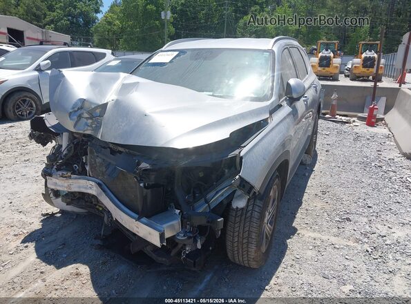 5NMS2DAJ5PH626011 2023 HYUNDAI SANTA FE Silver წინა მარცხენა ხედი სამი მეოთხედიდან
