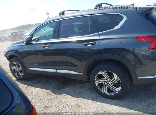 5NMS2DAJ6NH464290 2022 HYUNDAI SANTA FE Black Սալոնի 360 աստիճան տեսք
