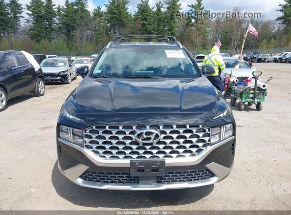 5NMS2DAJ6NH474303 2022 HYUNDAI SANTA FE Черный Вид задней части салона