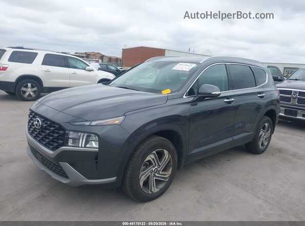 5NMS2DAJ6PH632299 2023 HYUNDAI SANTA FE Gray წინა მარცხენა ხედი სამი მეოთხედიდან