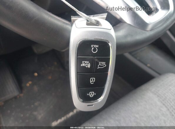 5NMS2DAJ6PH632299 2023 HYUNDAI SANTA FE Gray წინა პანელის ხედი