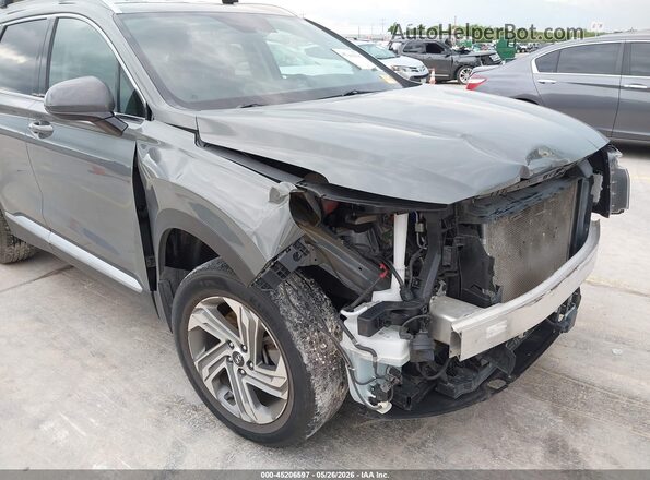 5NMS2DAJ7NH410674 2022 HYUNDAI SANTA FE Gray Դիմացի տեսք