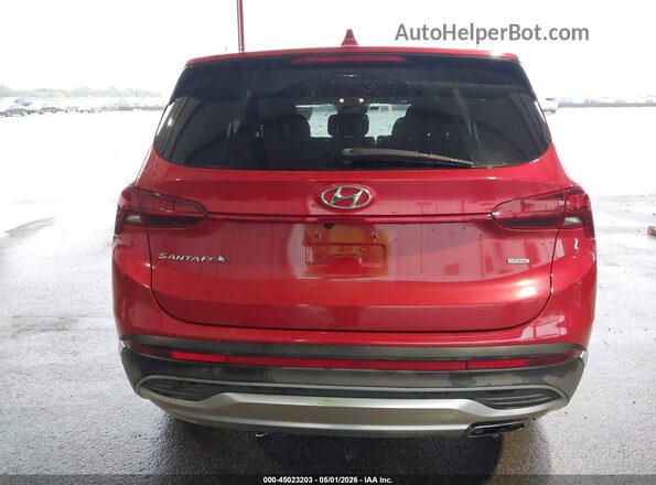 5NMS2DAJ7NH466615 2022 HYUNDAI SANTA FE Red 