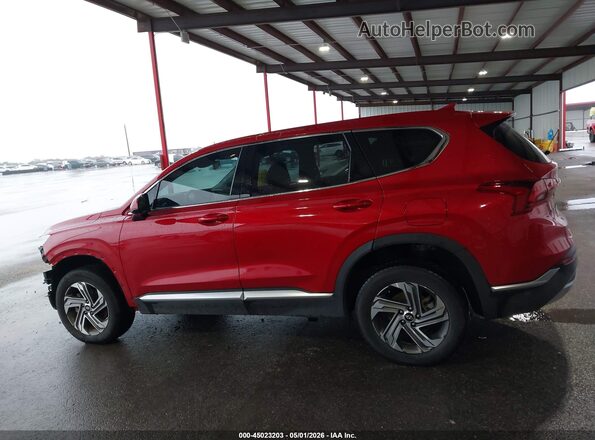 5NMS2DAJ7NH466615 2022 HYUNDAI SANTA FE Red 