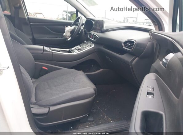 5NMS2DAJ7PH551201 2023 HYUNDAI SANTA FE White Vista interior delantera