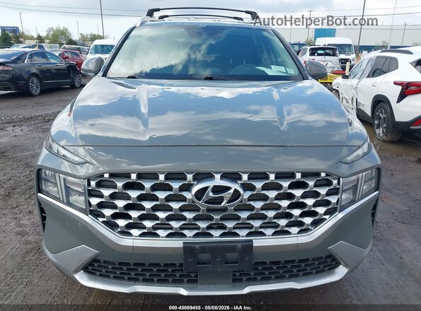 5NMS2DAJ8MH349642 2021 HYUNDAI SANTA FE Gray Vista del cuadro de instrumentos