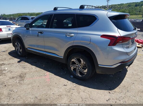 5NMS2DAJXNH467242 2022 HYUNDAI SANTA FE Серебряный Задняя левая четверть
