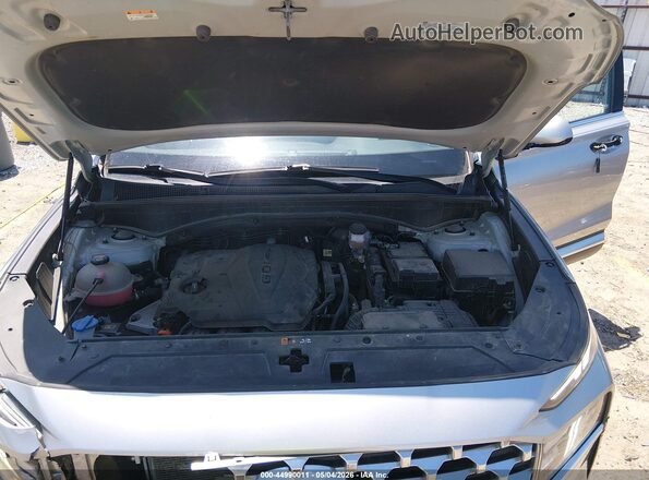5NMS2DAJXNH467242 2022 HYUNDAI SANTA FE Серебряный Вид сзади