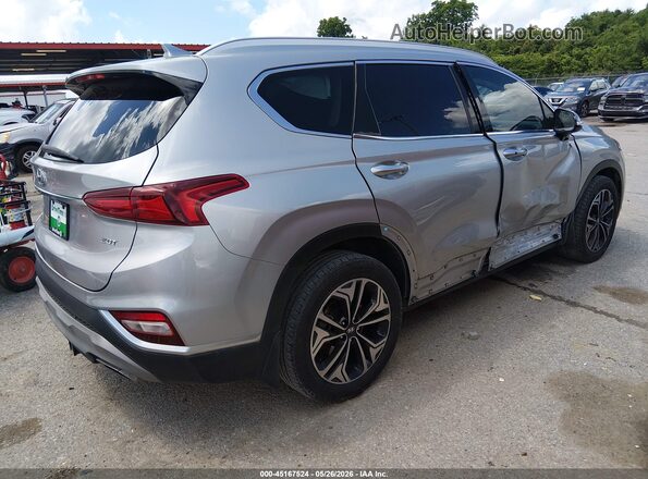 5NMS33AA6LH265101 2020 HYUNDAI SANTA FE Silver Tył prawy